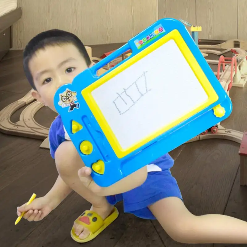 

2019 New Children Magnetic Gift Doodle Pad Drawing Board Sketch Pad Writing Slate Kids