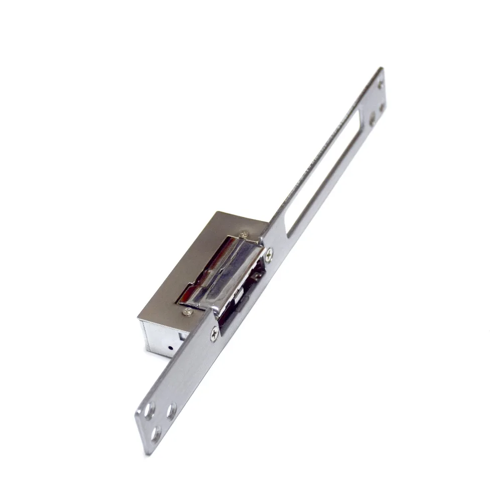 

DC12V Long panel Electric Strike lock power on to unlock for Wooden metal PVC door home access control