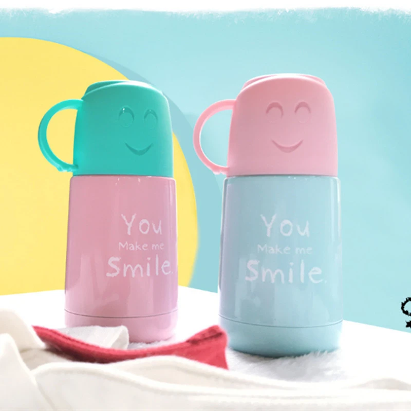 Термос Smile из нержавеющей стали чашка для кофе вакуумная колба термо бутылка воды