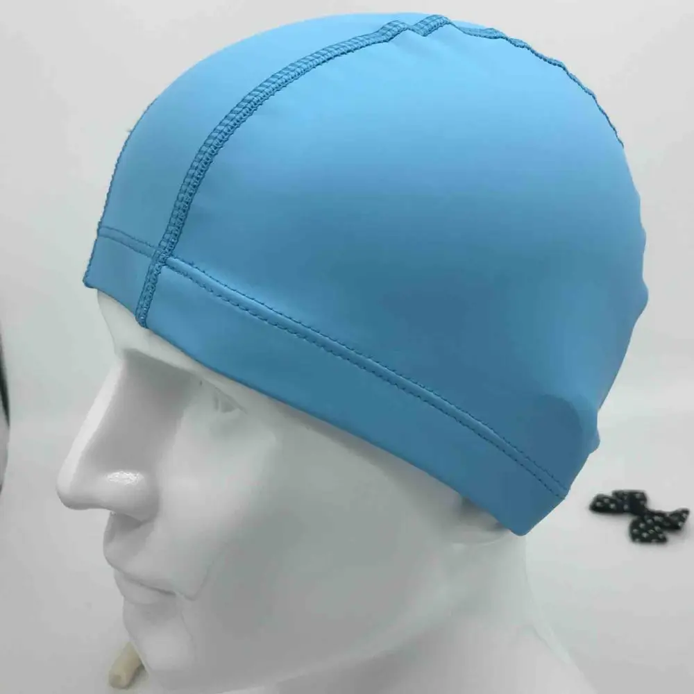 Adult Men and Women PU Coated Thickened Swimming Cap Children Boys And Girls Thickening High-Quality Swimming Caps AA573 - Цвет: Adult Color 05