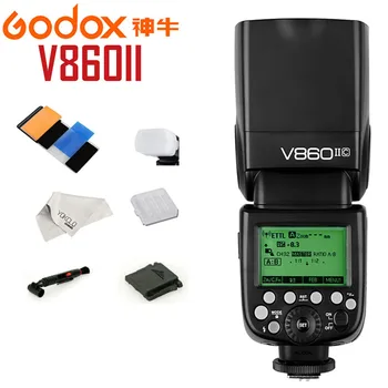 

Godox Ving V860II V860II-S/N/C/F/O GN60 E-TTL HSS 1/8000 Li-ion Battery Speedlite Flash for Sony Nikon Canon Olympus Fujifilm