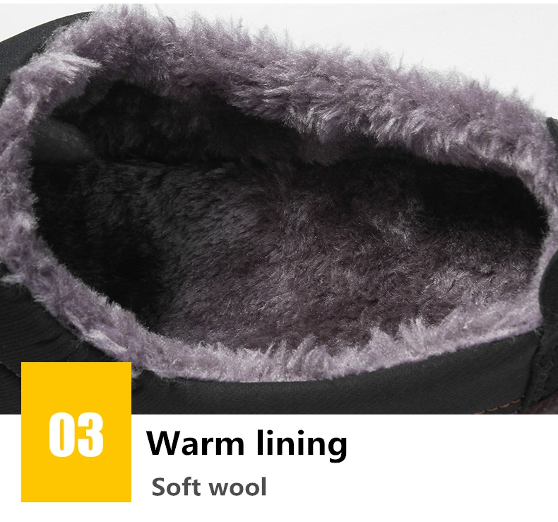 DESERT RAM Brand Warm Wool Snow Shoes Old Men Casual Waterproof Boat Winter Male Footwear Big Size 37-48 Black Slip On Mens Shoe (10)