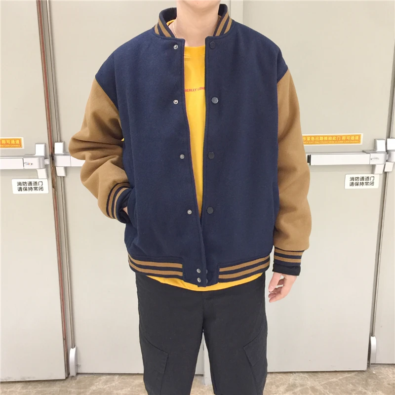 TV Series Riverdale Archie Andrews Jacket Baseball Coat Hoodie Outfit Men Women Cardigan Wool Jackets Cosplay Costume Navy Blue