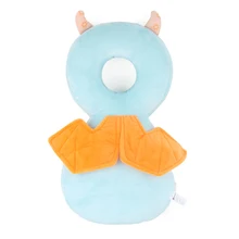 Горячая Новинка с животным узором для малышей, защитная Регулируемая мягкая прокладка для малышей, защита головы