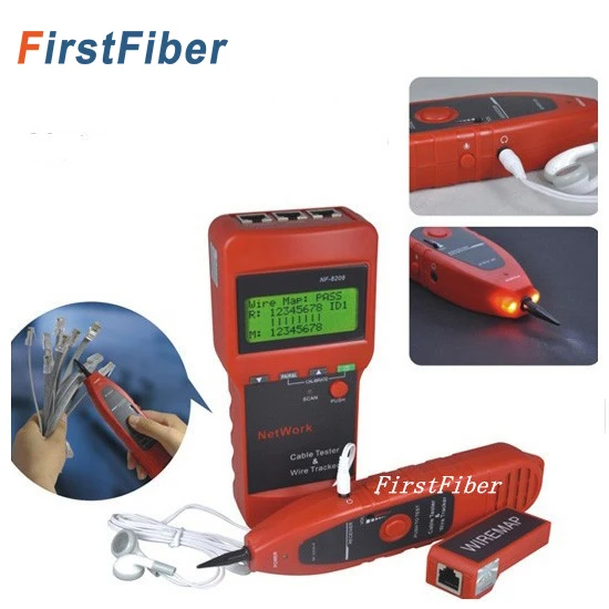 

Multipurpose LCD Display Network LAN Cable Length Tester / Cable Continuity Tester/ inspection Wire Tracker Tester
