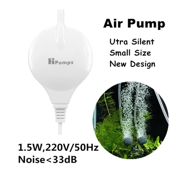 

New Ultra Quiet Fish Tank Air Pump Aquarium Mini Air Compressor Silent Oxygen Pump Aerator Used With Air Stone Air Valve