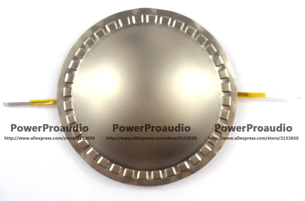 1 шт. ERIC 75,5 звуковая катушка 2,97 дюймов титана твитеры диафрагмы фольги