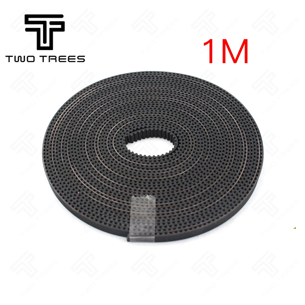 

1M 2M 3M Belt Rubber GT2 Open Timing Belt Width 6mm GT2-6mm for 3D Printer RepRap Mendel Rostock CNC GT2 Belt Pulley