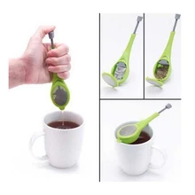 Чай заварки встроенный Плунжер здоровый интенсивный аромат многоразовые чай мешок пластиковое ситечко для чая и кофе фильтр мера Swirl крутой перемешать и пресс