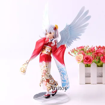 

Anime Angel Beats Action Figure Tachibana Kanade PVC Collection Model Toy Kimono Ver. Birthday Gift 25.5cm