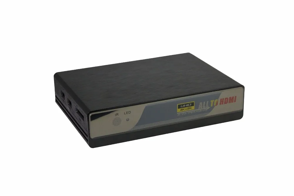 Бесплатная доставка Многофункциональный 4K HD конвертер все сигналы vga cvbs usb ypbpr hdmi