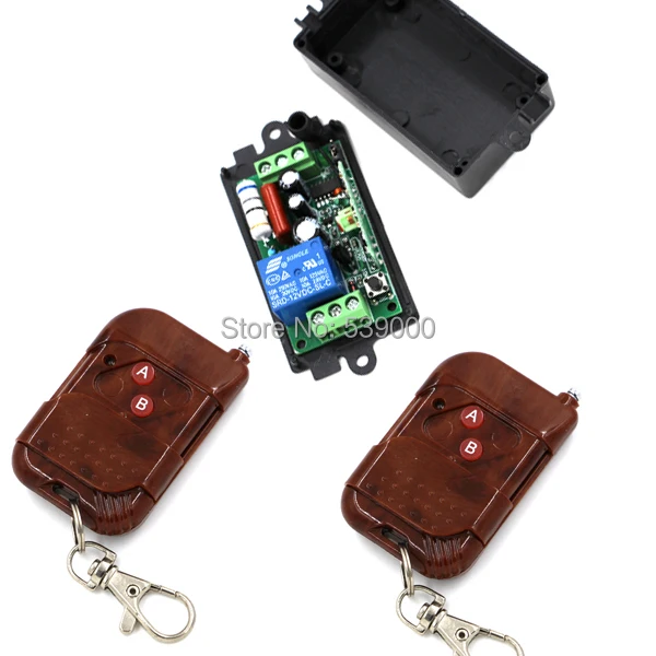 

220v 1CH Remote controller Switch Wireless remote Light Lamp Switch A ON B OFF