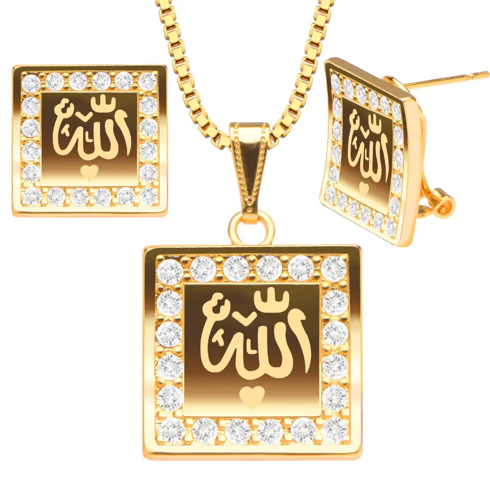 Fashion Gold Color Classic Religion Chain Link Jewelry Accessories