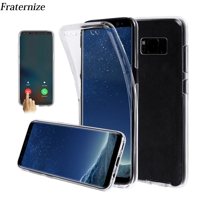360 Full Body Cover Case For Samsung Galaxy S8 Plus Phone Cases Soft TPU Back J3 J330 J5 J530 J7 J730 2017 Pro | Мобильные телефоны