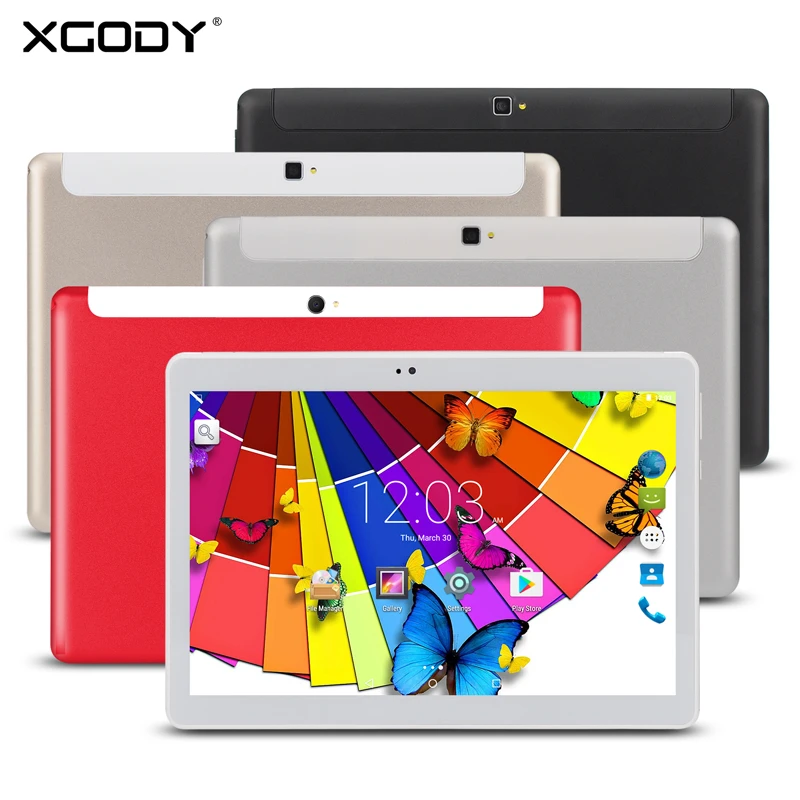 XGODY T1003 10 1 дюймов 3G телефонные звонки планшеты четырехъядерный планшетный ПК Android