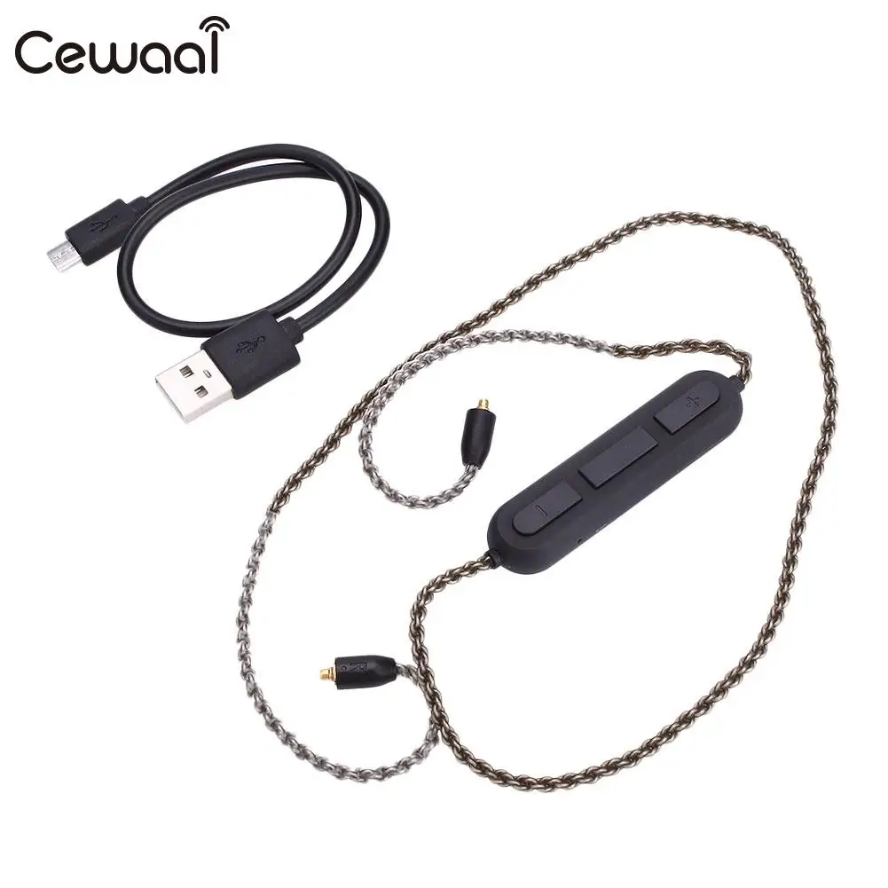 

DC5V MMCX Plug Cord MMCX Line Replacement Parts Bluetooth Headset for Shure SE535 SE215 SE846 High Performance