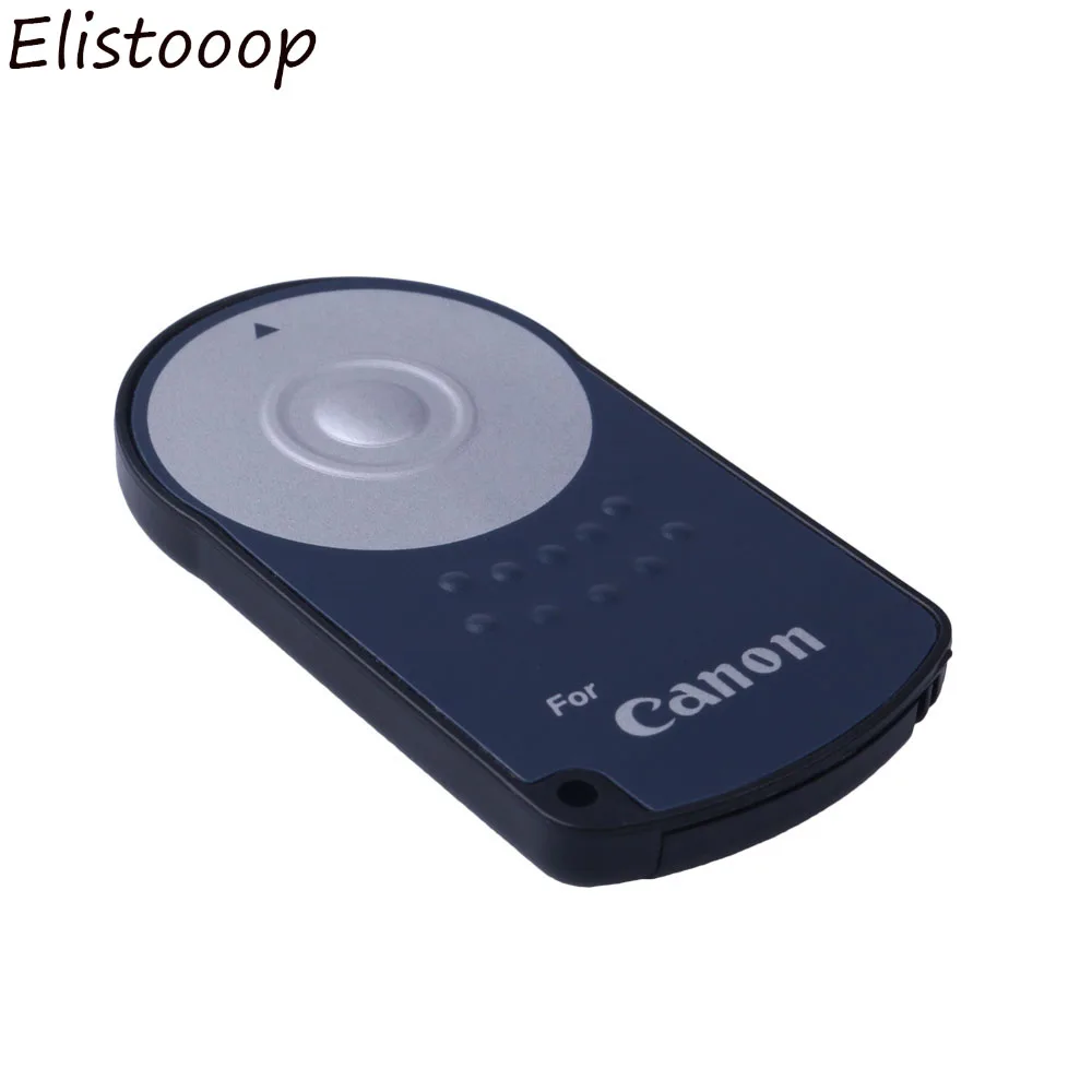 

Elistooop RC-6 IR Infrared Wireless Remote Control Shutter Release For Canon 7D 5D Mark II III 60D 100D 500D 550D 600D 650D 750D