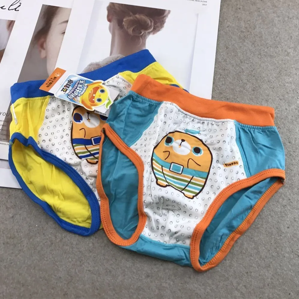 

2 PCS/Lot Modal Bamboo Fiber Baby Triangle Underpants Children Bread Pants Toddler Panties
