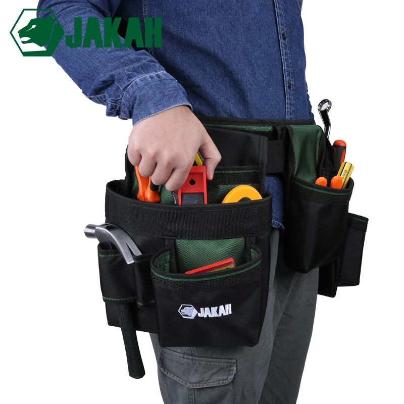 JAKAH многофункциональная сумка для инструментов 1680D двухслойные сумки ремонта