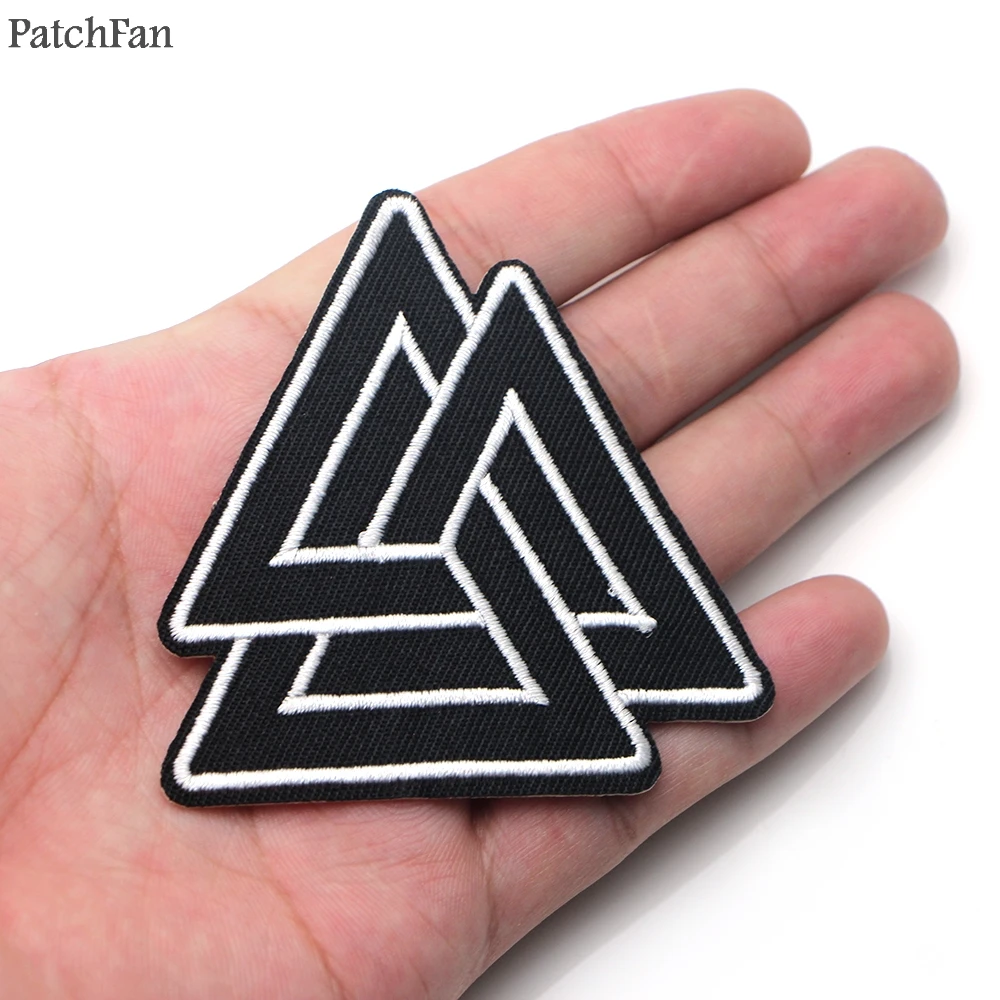 Patchfan Vikings symbols аппликация Патчи Наклейки diy Швейные Джерси одежда para куртка значки железные на футболке аксессуары A0888