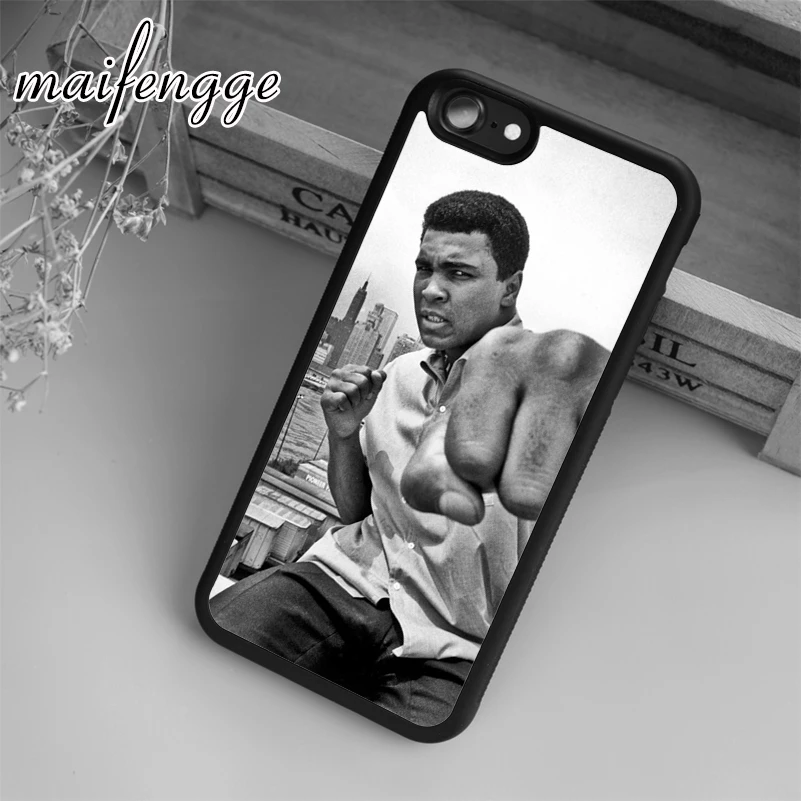 maifengge Muhammad Ali Champion Case For iPhone 6 6S 7 8