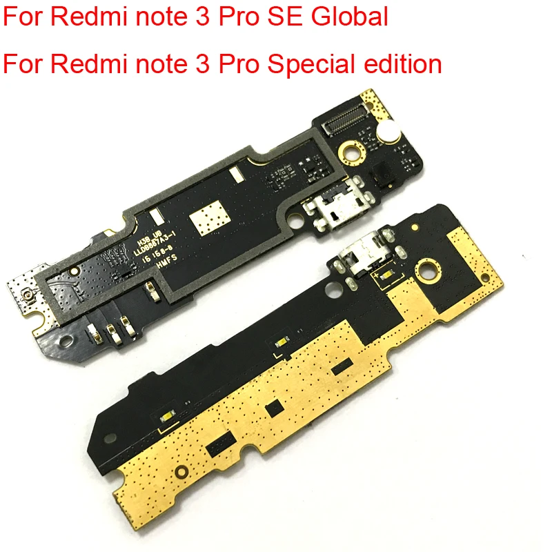 USB порт зарядное устройство док разъем гибкий кабель для Xiaomi Redmi Note 3 Pro Se 152 мм специальное издание плата с зарядным портом