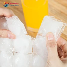 10 шт. одноразовые льда решений сумки льда Mold делает Очки лед плесень Новизна подарки для льда летние питьевой инструмент