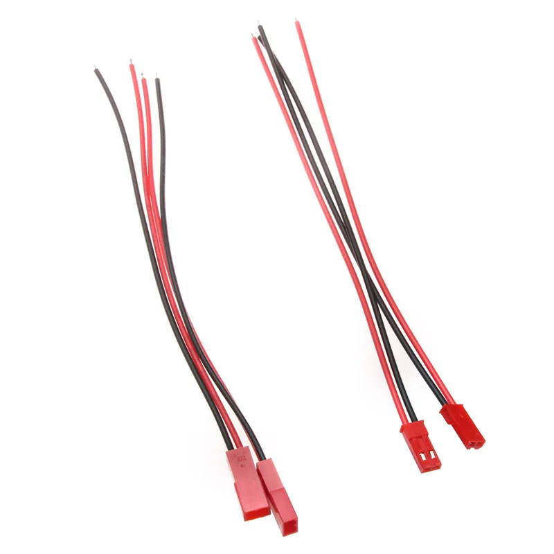 2 контактный разъем JST разъем кабель Мужской Женский RC BEC Батарея ...