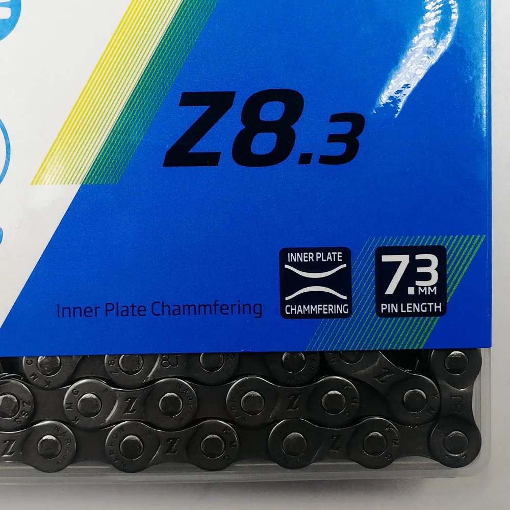 Новый КМК Z8.3 цепь MTB Mountain цепь для дорожного велосипеда 7/8 S 8 скорость с пропущенная ссылка