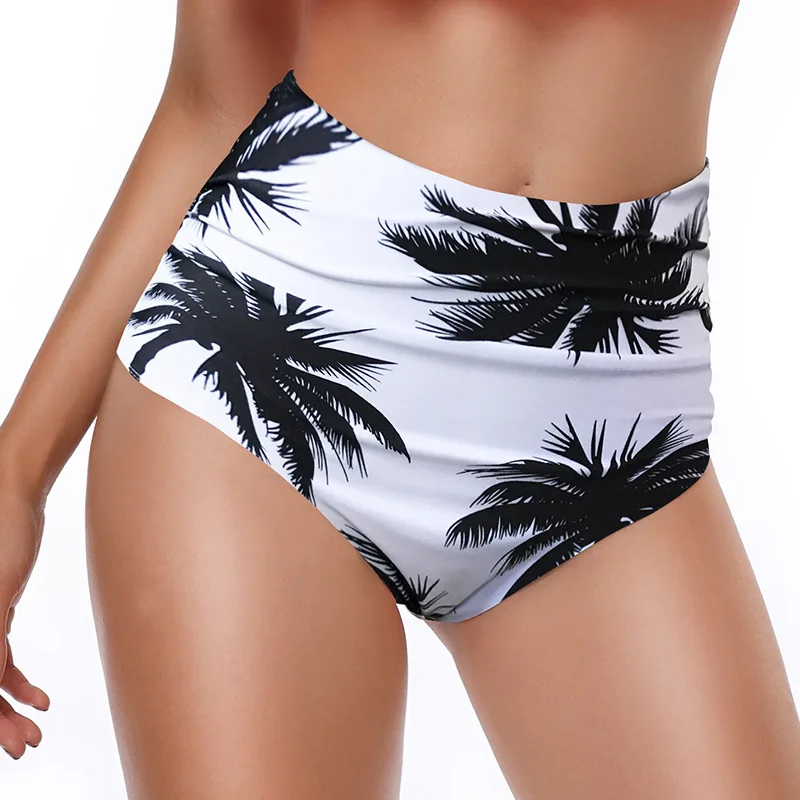 Womens High Waisted Bikini Bottoms 