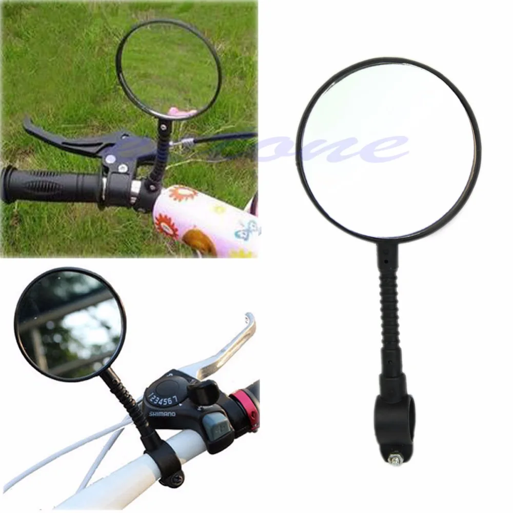 

New 2017 arrival Useful Bike Bicycle Cycling Durable Super Light Handlebar Mount Rear View Mirror