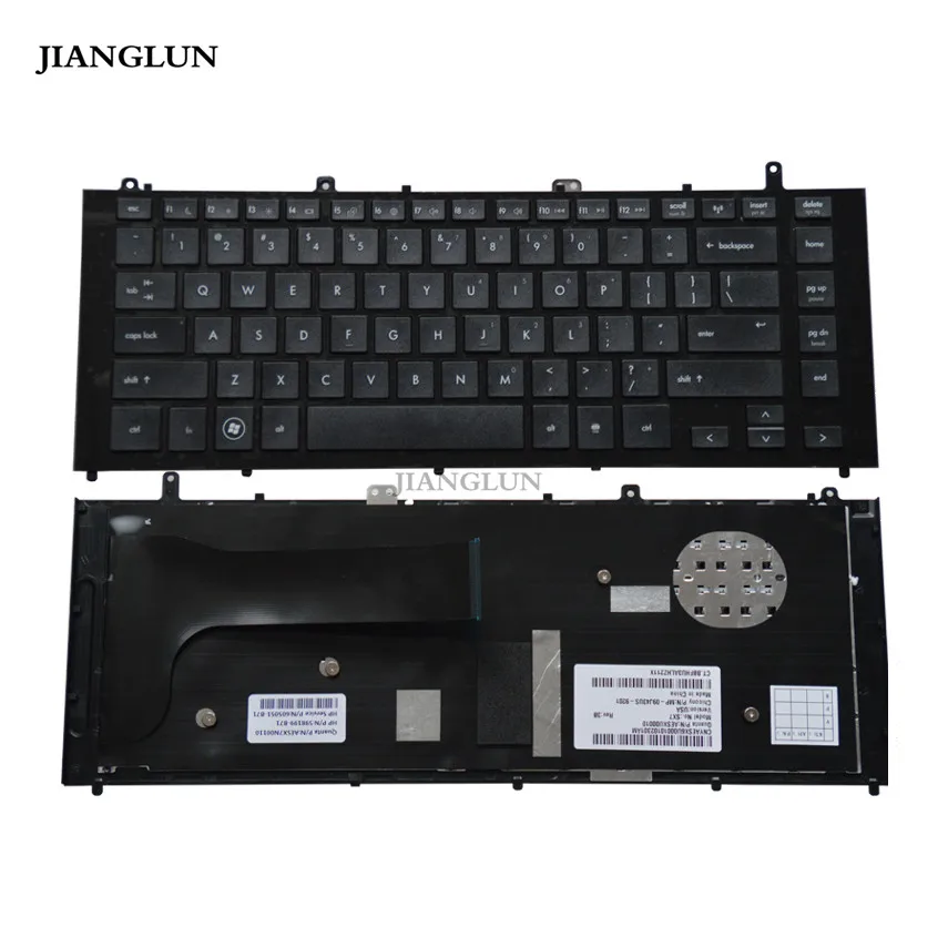 

JIANGLUN US Layout Keyboard with Frame for HP ProBook 4420S 4421S 4425S 4426S