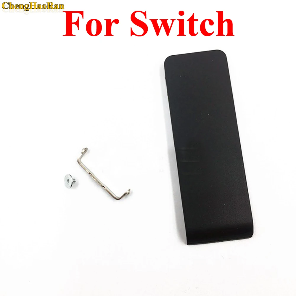 

ChengHaoRan 1x Back Kickstand Shell Support Bracket Stand Case Stand Holder for Nintend Switch NS NX Joy-Con Console with Screw