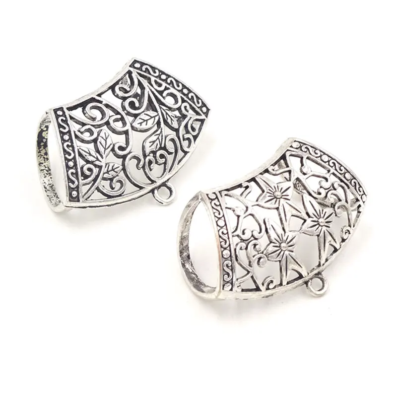 

New Fashion Scarf Clip Connecteur Bijoux Connector Charms Materiales Bisuteria Diy Jewelry Supplies Shawl Holder 45*27mm