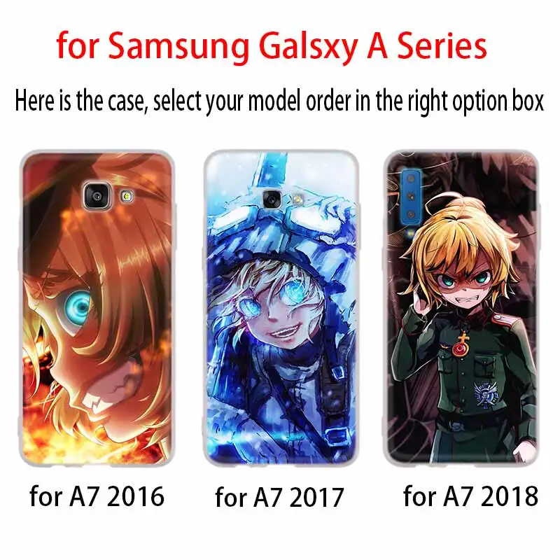 Японское аниме youjo senki для Samsung Galaxy A10/A30/A40/A50/A70 A9 A8 A6 a7 2018 A3 A5 2017 2016 мягкий чехол из