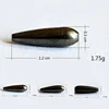 3/5/10PCS For Choose Tungsten Bullet Worm Weight Flipping Weight 0.75g 1.25g 1.75g 2.75g Fishing Sinker Lure Fishing Accessories ► Photo 2/6