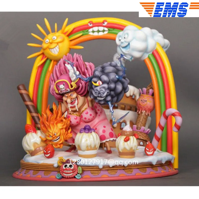 

Statue ONE PIECE BIG MOM Pirates Charlotte Linlin Full-Length Portrait Four Emperors Bust Action Figure Collectible Toy P978