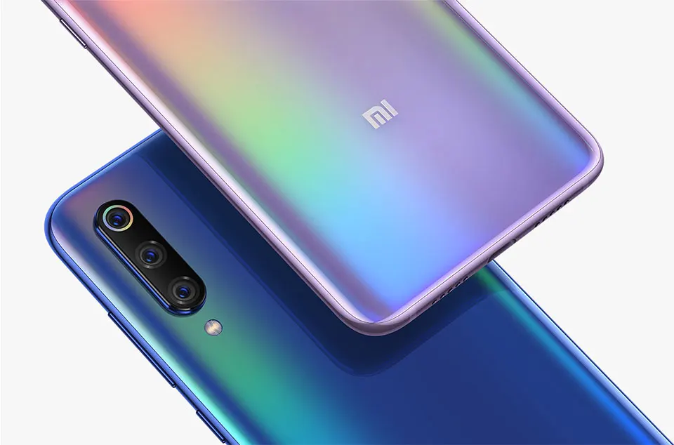 Xiaomi mi 9 mi 9 128 GB rom 6 ГБ оперативной памяти, мобильный телефон Snapdragon 855 Octa Core 6,3" 48MP Тройная камера в дисплее отпечатков пальцев NFC