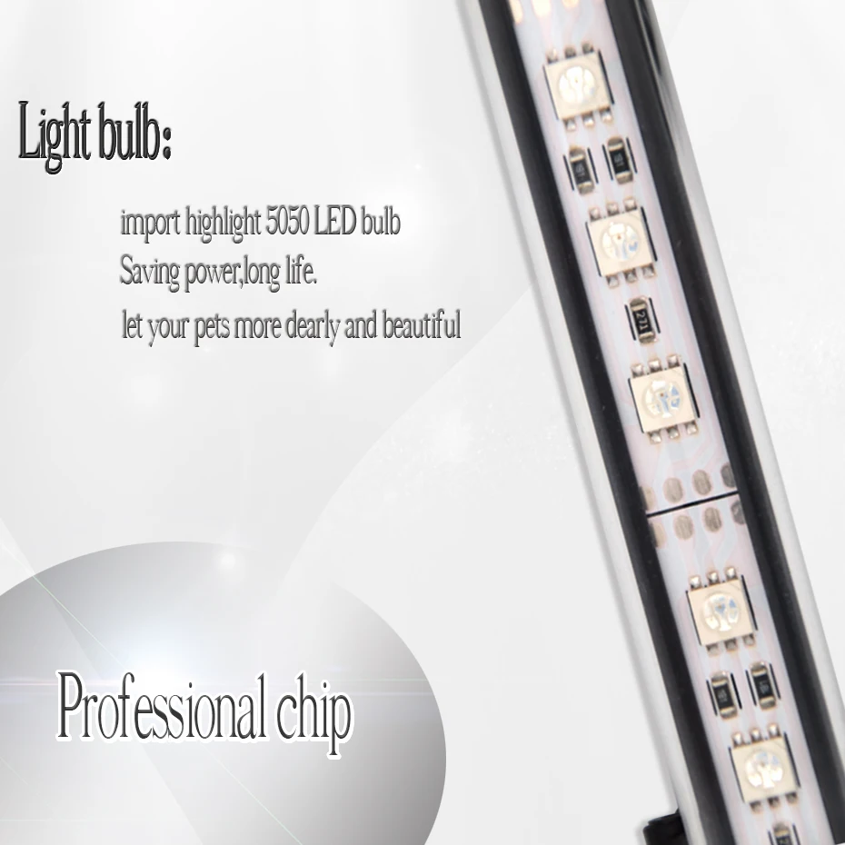 RGB Aquarium Light Marine Bluetooth Controller Fish Tank Led Lighting Fixture Submersible For Aquarium aquarium light aquarium lamp