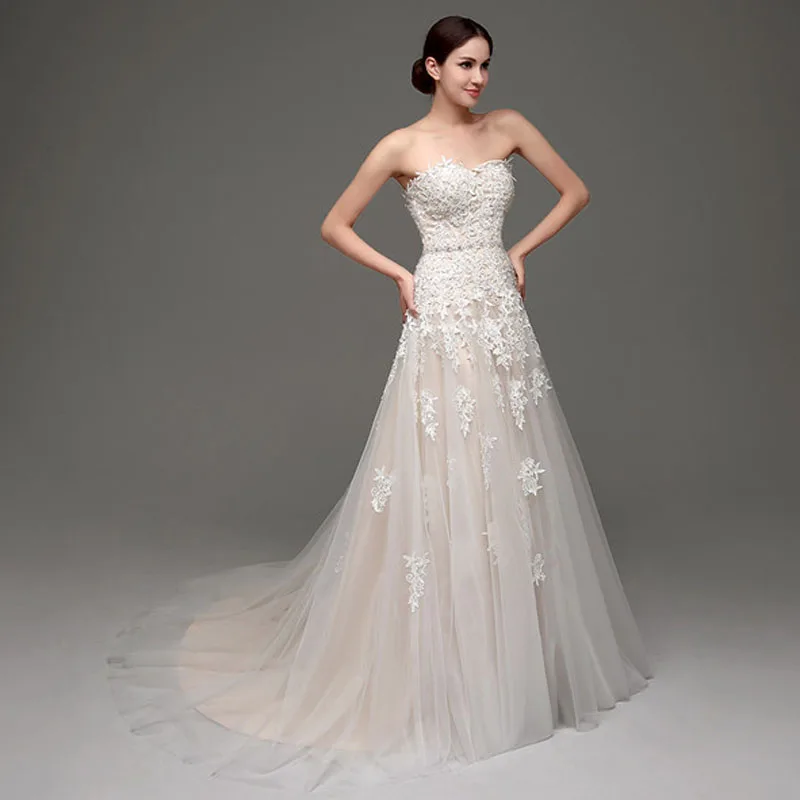 a line mermaid wedding dresses