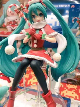 

Original Japanese anime figure Hatsune Miku Christmas ver action figure collectible model toys for boys