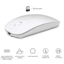 Беспроводная мышь, бесшумная Bluetooth мышь, 4,0 компьютерная мышь, перезаряжаемая Встроенная батарея, USB мыши, эргономичная мышь для ПК, ноутбука