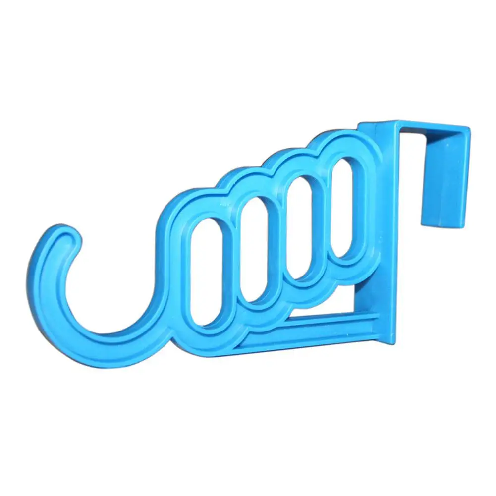 Blue Creative Multifunction Door Hook Back Style Coat Rack Incognito Free Nail The Door Hook Back Style Convenient wholesale