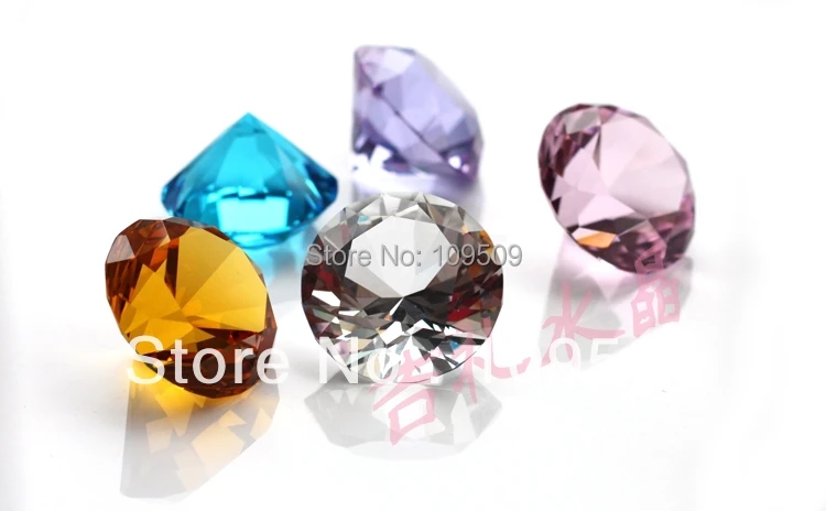 

Free Shipping,20mm Mixed Colors Imitation Diamond Crystal Faceted Prism Crystal Beads for DIY Accessories
