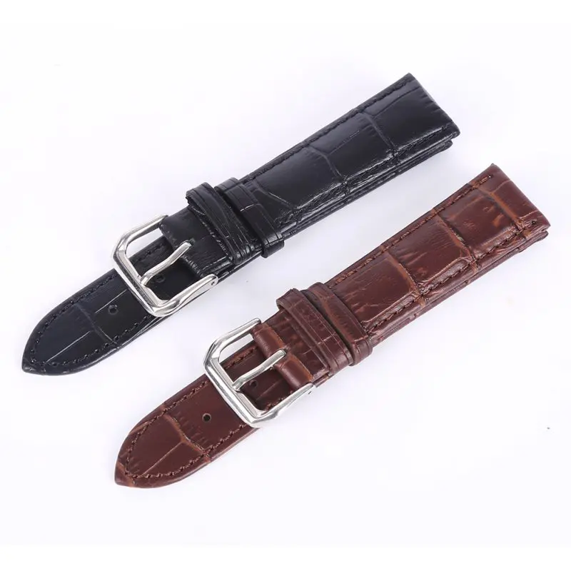 

2019 Newest Fashion Durable Casual PU Leather Watches Strap Replacement Watch Band For 12,14,16,18,20,22,24mm