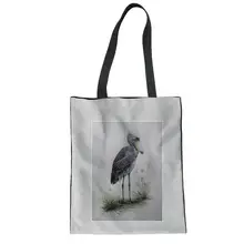 Новая женская сумка-тоут с модными балаенисами с принтом Рекс парусиновые сумки для покупок повседневная школьная сумка