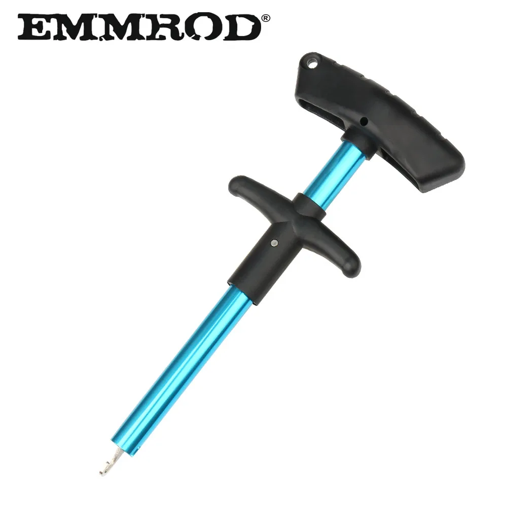 EMMROD جديد T نوع المحمولة الألومنيوم سبيكة فصل جهاز 17 سنتيمتر بسرعة إزالة هوك الصيد أداة قارب وازم الصيد