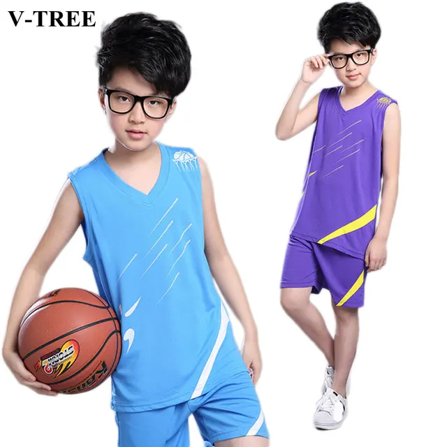 Summer Children Clothing Sets Football Basketball Clothes Sets For Boys