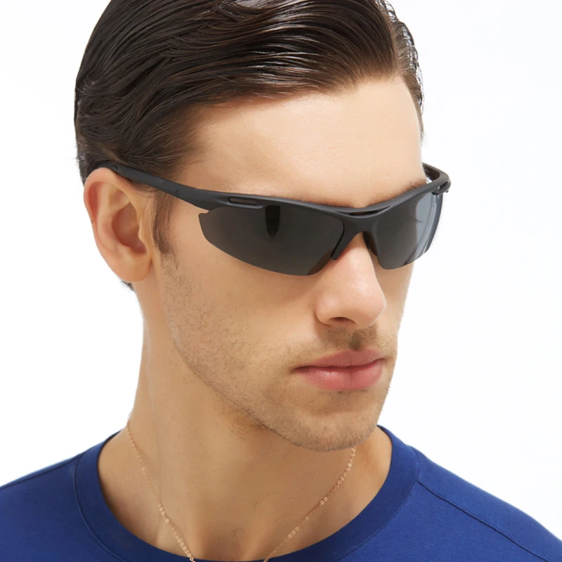 Новые HD поляризационные спортивные мужские солнцезащитные очки, солнцезащитные очки для рыбалки, вождения, UV400, легкие защитные очки, мужские очки oculos de sol