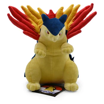 

Typhlosion 25CM Soft Animal Dolls For Best Gifts Plush Doll Hot Toys